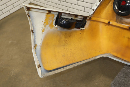 1984-1990 Chevrolet Corvette C4 Rear Bumper Artic White