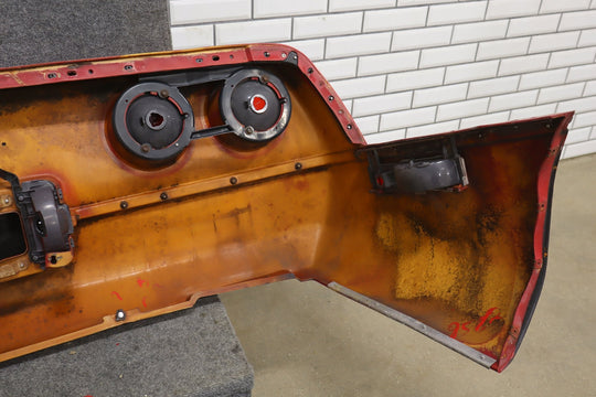 1984 - 1990 Chevrolet Corvette C4 Rear Bumper Bright Red 72