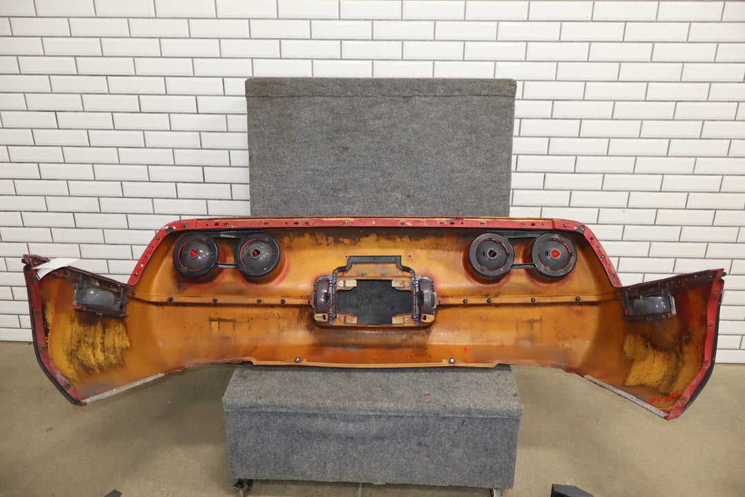 1984 - 1990 Chevrolet Corvette C4 Rear Bumper Bright Red 72