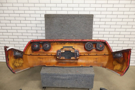 1984 - 1990 Chevrolet Corvette C4 Rear Bumper Bright Red 72