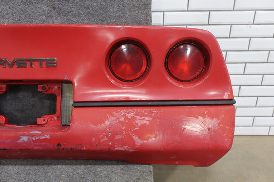 1984 - 1990 Chevrolet Corvette C4 Rear Bumper Bright Red 72