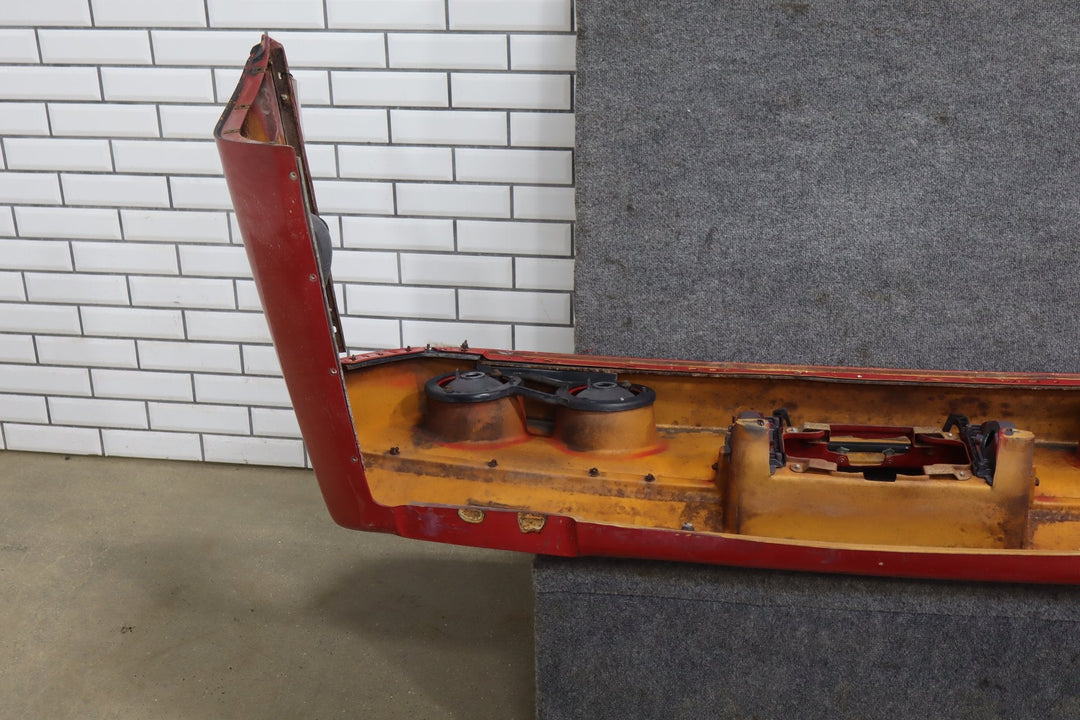 1984 - 1990 Chevrolet Corvette C4 Rear Bumper Bright Red 72