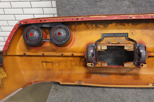 1984 - 1990 Chevrolet Corvette C4 Rear Bumper Bright Red 72