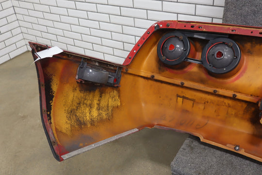 1984 - 1990 Chevrolet Corvette C4 Rear Bumper Bright Red 72