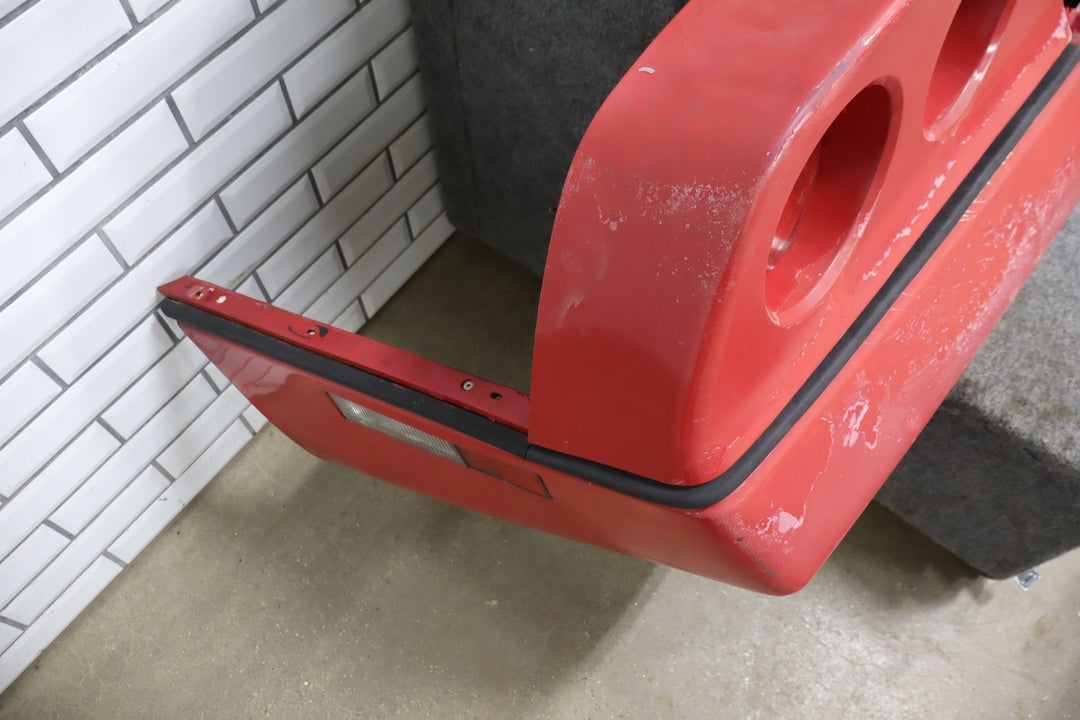 1984 - 1990 Chevrolet Corvette C4 Rear Bumper Bright Red 72