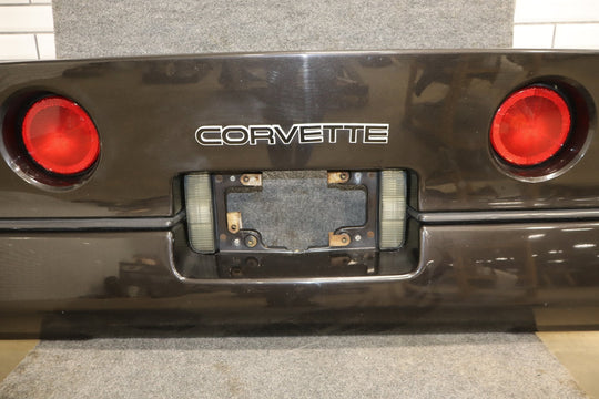 1984 - 1990 Chevrolet Corvette C4 Rear Bumper Charcoal Metallic 96