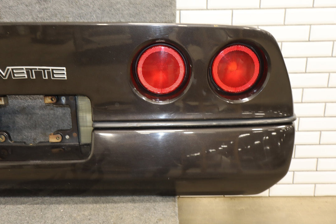 1984 - 1990 Chevrolet Corvette C4 Rear Bumper Charcoal Metallic 96