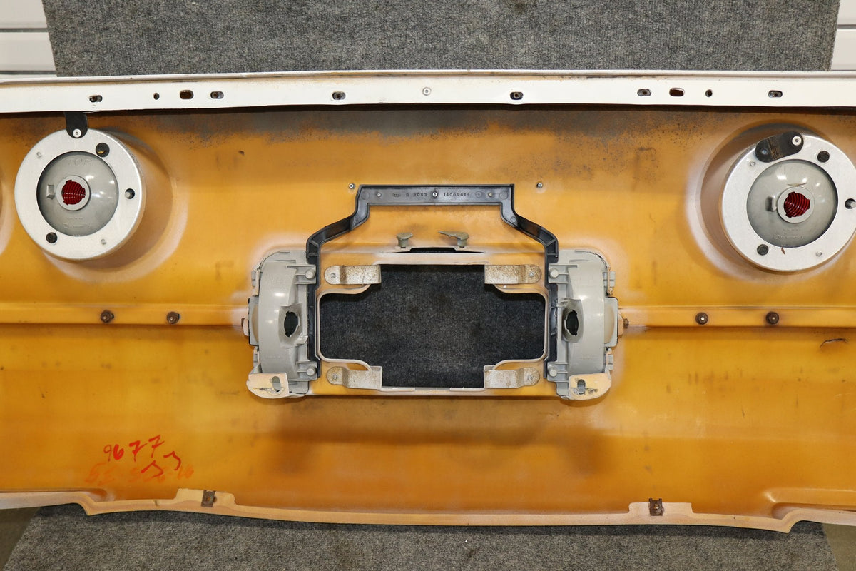 1984-1990 Chevrolet Corvette C4 Rear Bumper White 10