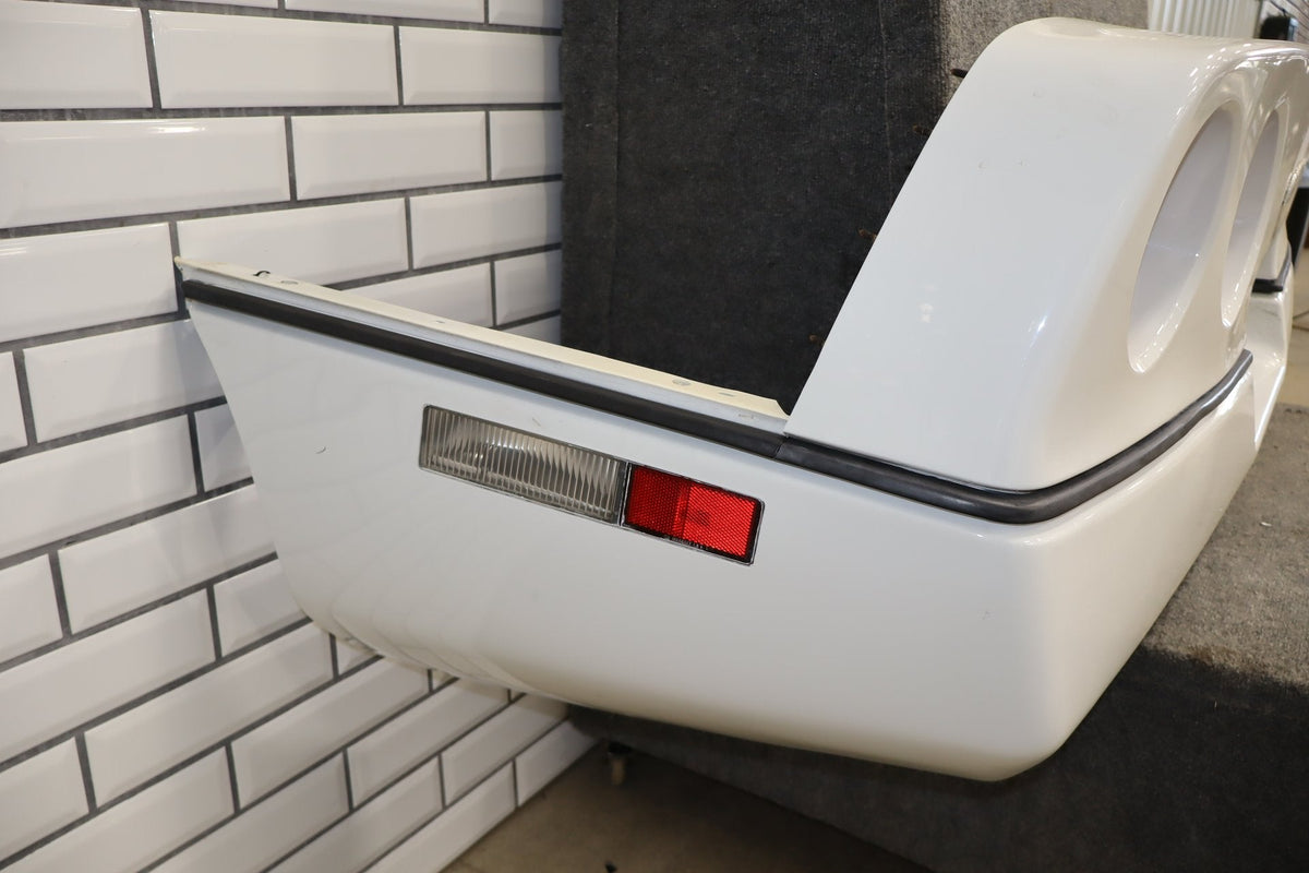 1984-1990 Chevrolet Corvette C4 Rear Bumper White 10