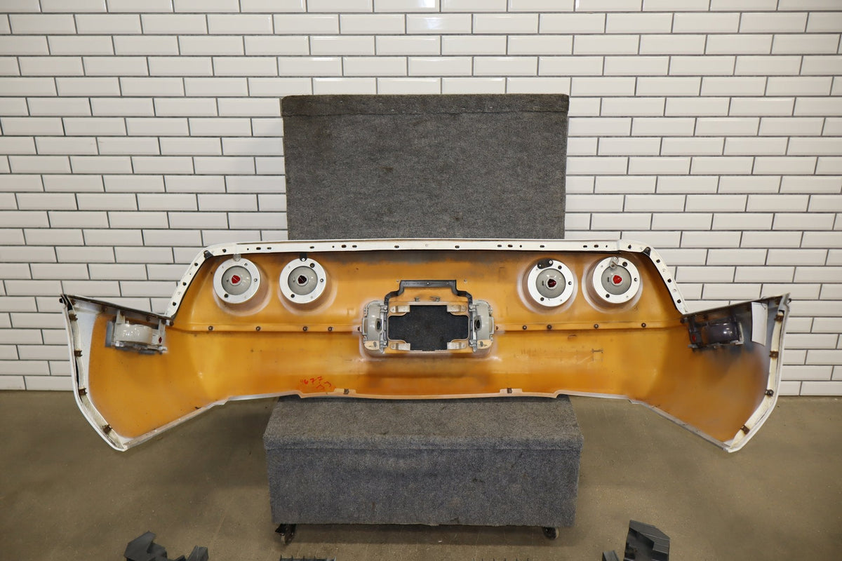 1984-1990 Chevrolet Corvette C4 Rear Bumper White 10