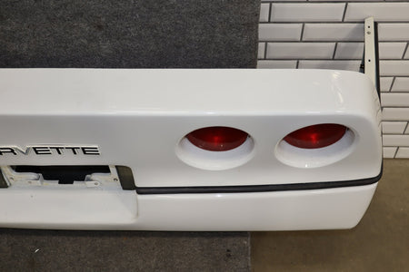 1984-1990 Chevrolet Corvette C4 Rear Bumper White 10