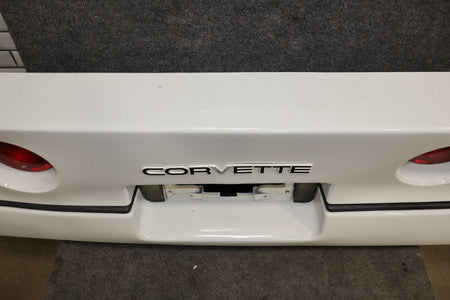 1984-1990 Chevrolet Corvette C4 Rear Bumper White 10