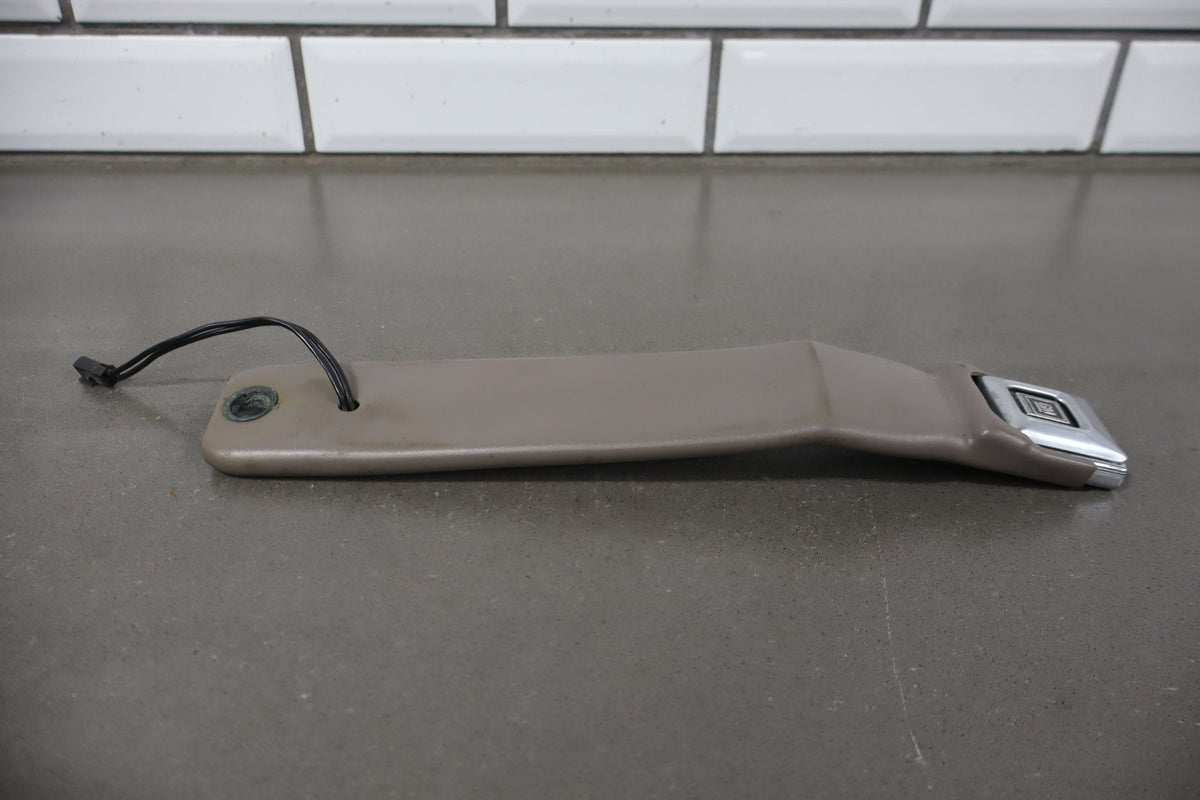 1984-1994 Chevrolet Corvette Left Front Seat Belt Buckle Grey