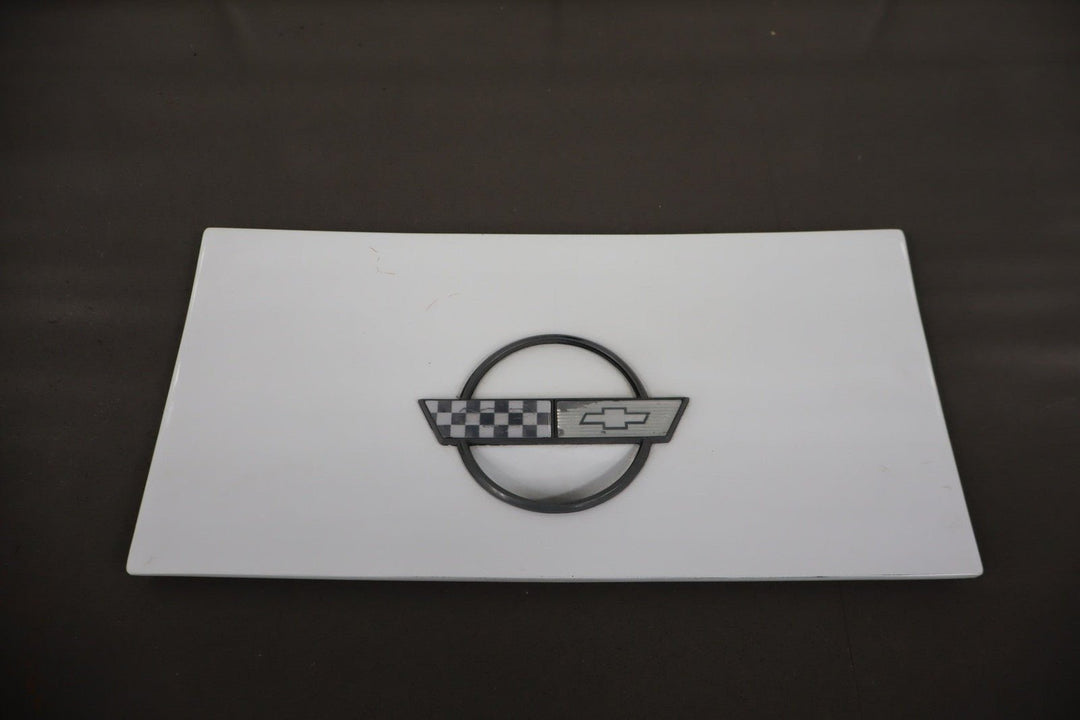 1984 - 1996 Chevrolet Corvette C4 Coupe - Fuel Filler Door Arctic White 10