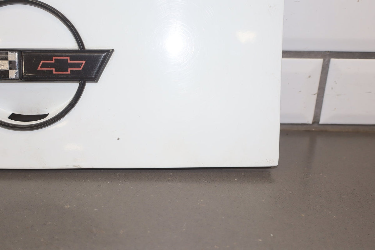 1984-1996 Chevrolet Corvette C4 Coupe- Fuel Filler Door Artic White 10