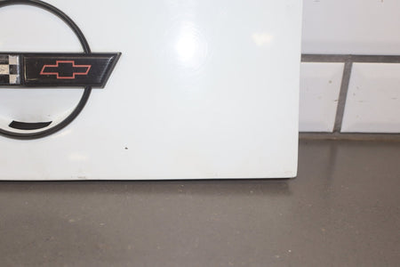 1984-1996 Chevrolet Corvette C4 Coupe- Fuel Filler Door Artic White 10