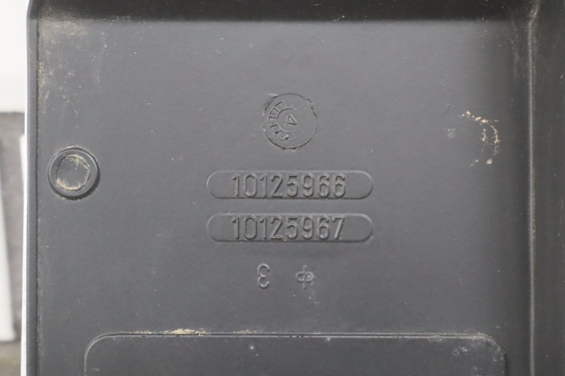1984-1996 Chevrolet Corvette C4 Coupe- Fuel Filler Door Artic White 10