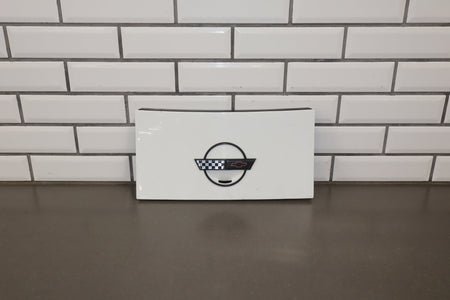1984-1996 Chevrolet Corvette C4 Coupe- Fuel Filler Door Artic White 10