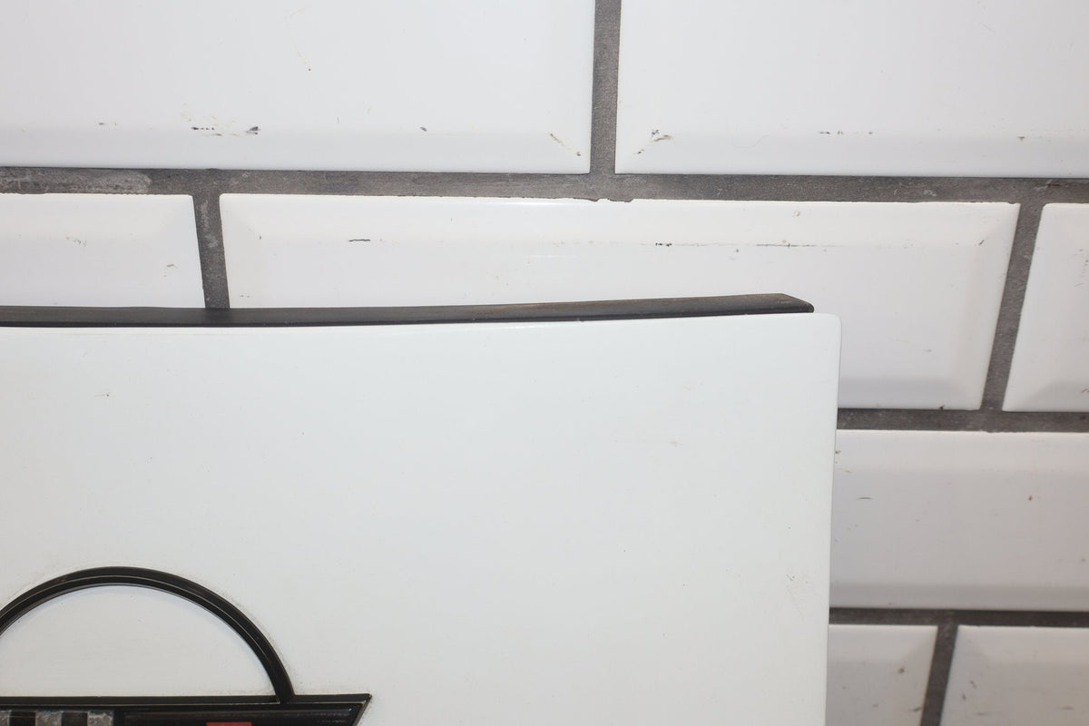 1984-1996 Chevrolet Corvette C4 Coupe- Fuel Filler Door Artic White 10