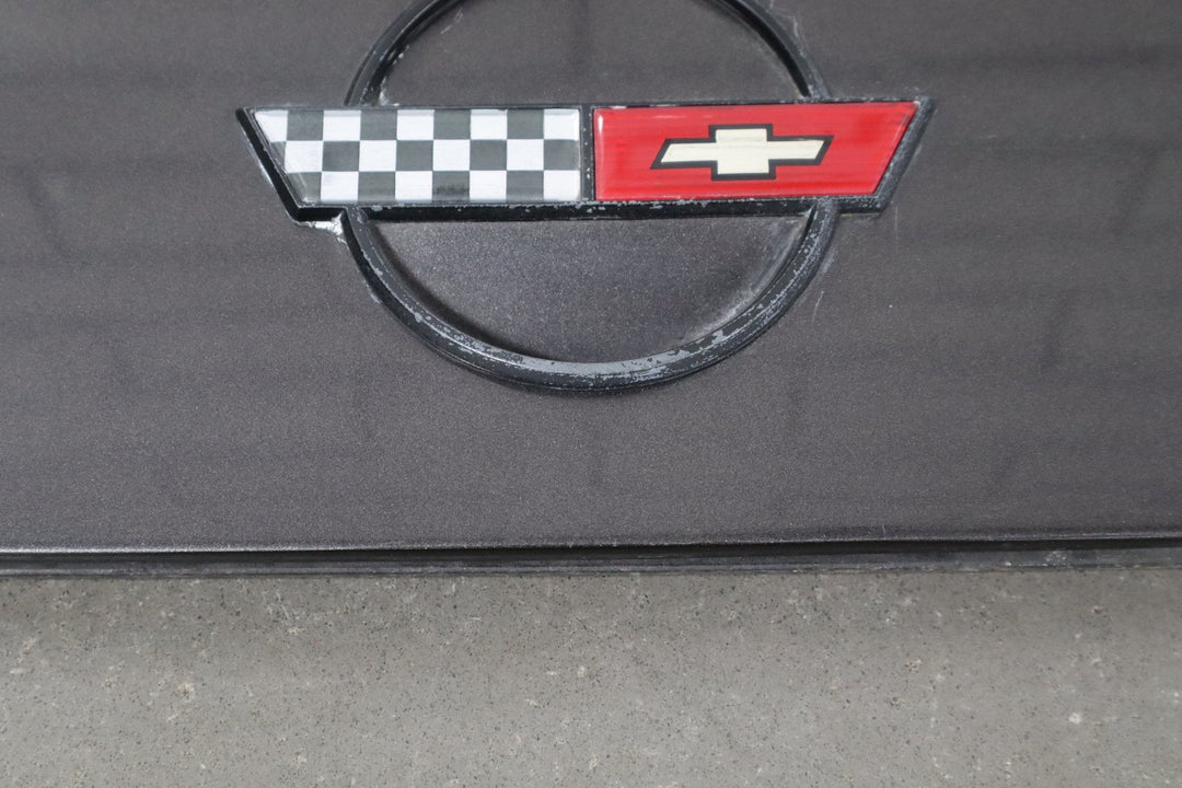 1984 - 1996 Chevrolet Corvette C4 Coupe - Fuel Filler Door Charcoal Metallic 96