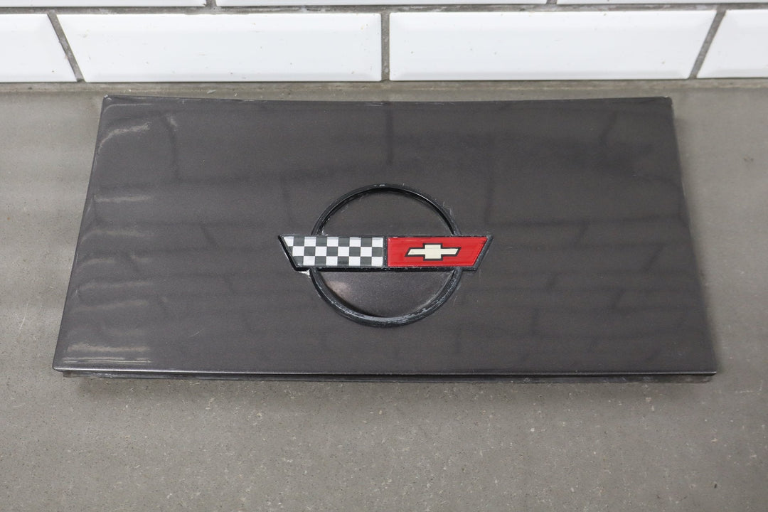 1984 - 1996 Chevrolet Corvette C4 Coupe - Fuel Filler Door Charcoal Metallic 96