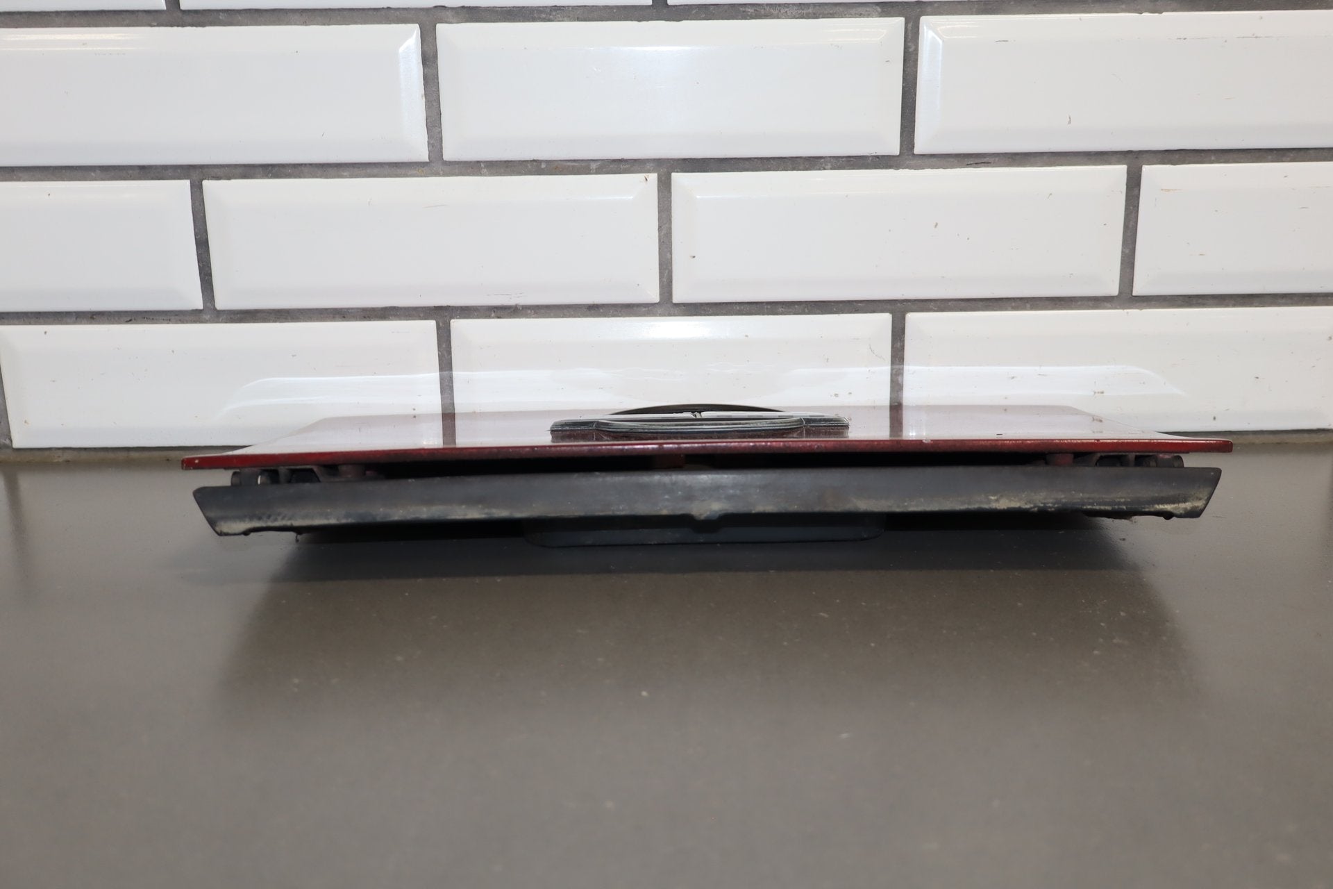1984-1996 Chevrolet Corvette C4 Coupe- Fuel Filler Door Dark Red 75