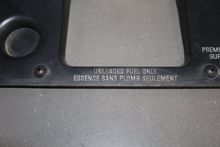 1984-1996 Chevrolet Corvette C4 Coupe- Fuel Filler Door Dark Red 75