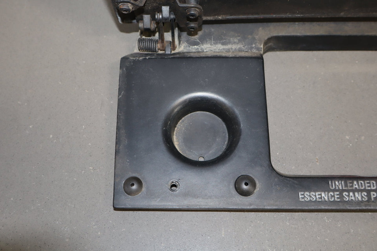 1984-1996 Chevrolet Corvette C4 Coupe- Fuel Filler Door Dark Red 75