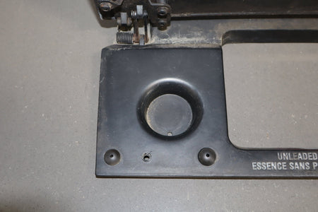 1984-1996 Chevrolet Corvette C4 Coupe- Fuel Filler Door Dark Red 75