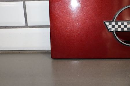 1984-1996 Chevrolet Corvette C4 Coupe- Fuel Filler Door Dark Red 75