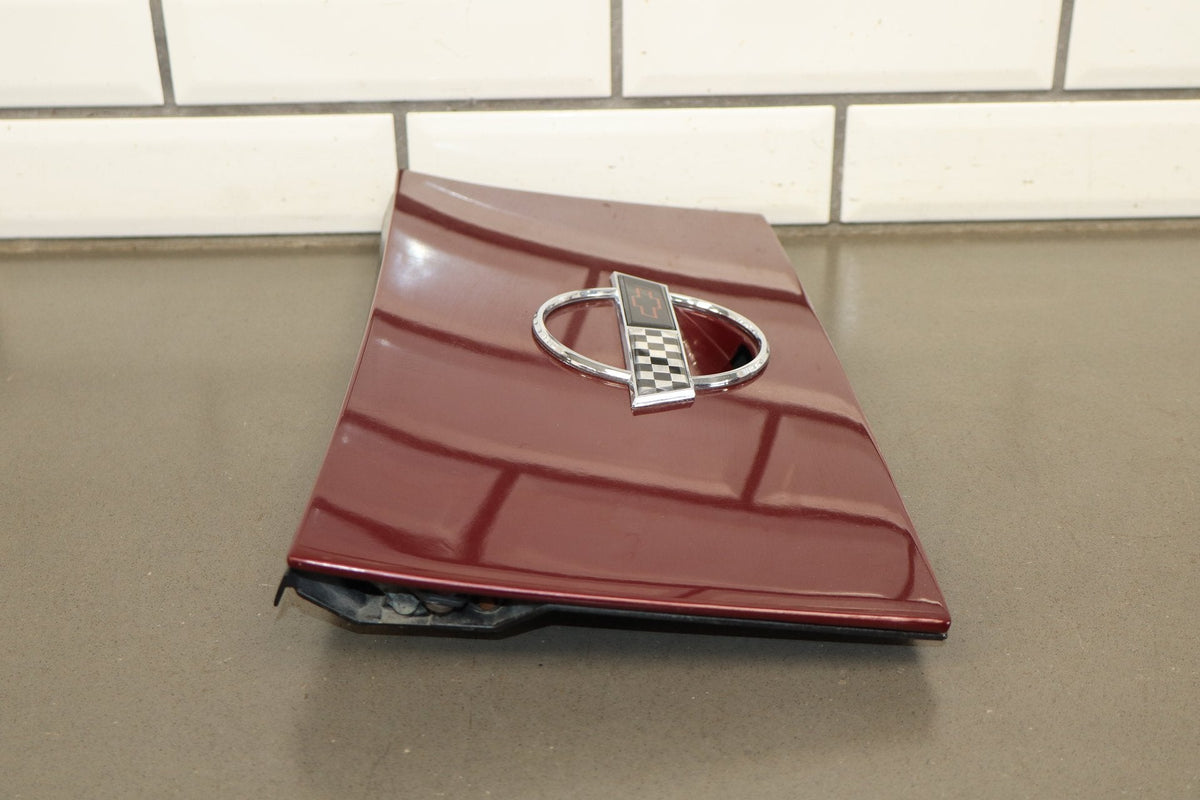 1984-1996 Chevrolet Corvette C4 Coupe - Fuel Filler Door Ruby Red 68
