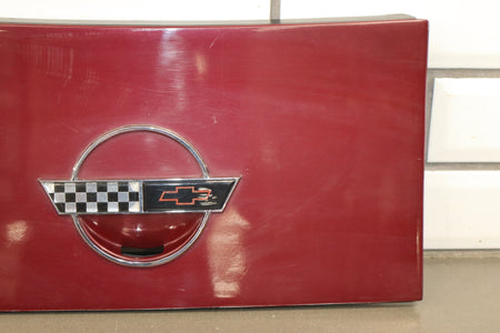 1984-1996 Chevrolet Corvette C4 Coupe - Fuel Filler Door Ruby Red 68