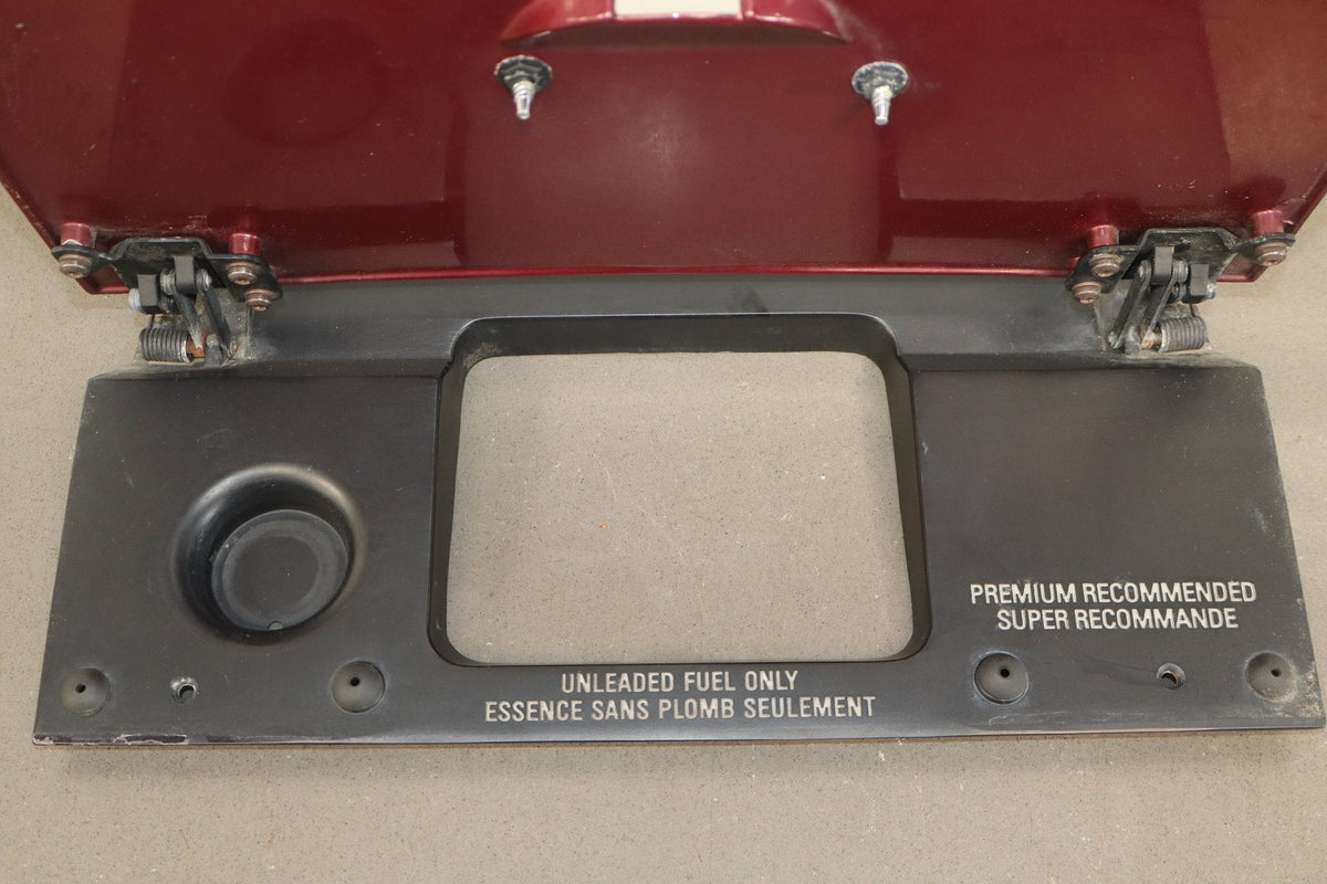 1984-1996 Chevrolet Corvette C4 Coupe - Fuel Filler Door Ruby Red 68