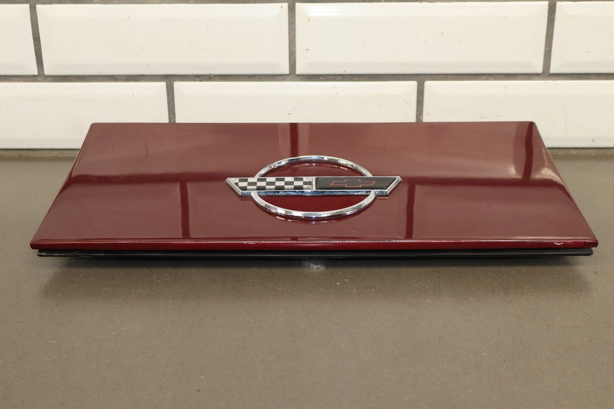 1984-1996 Chevrolet Corvette C4 Coupe - Fuel Filler Door Ruby Red 68