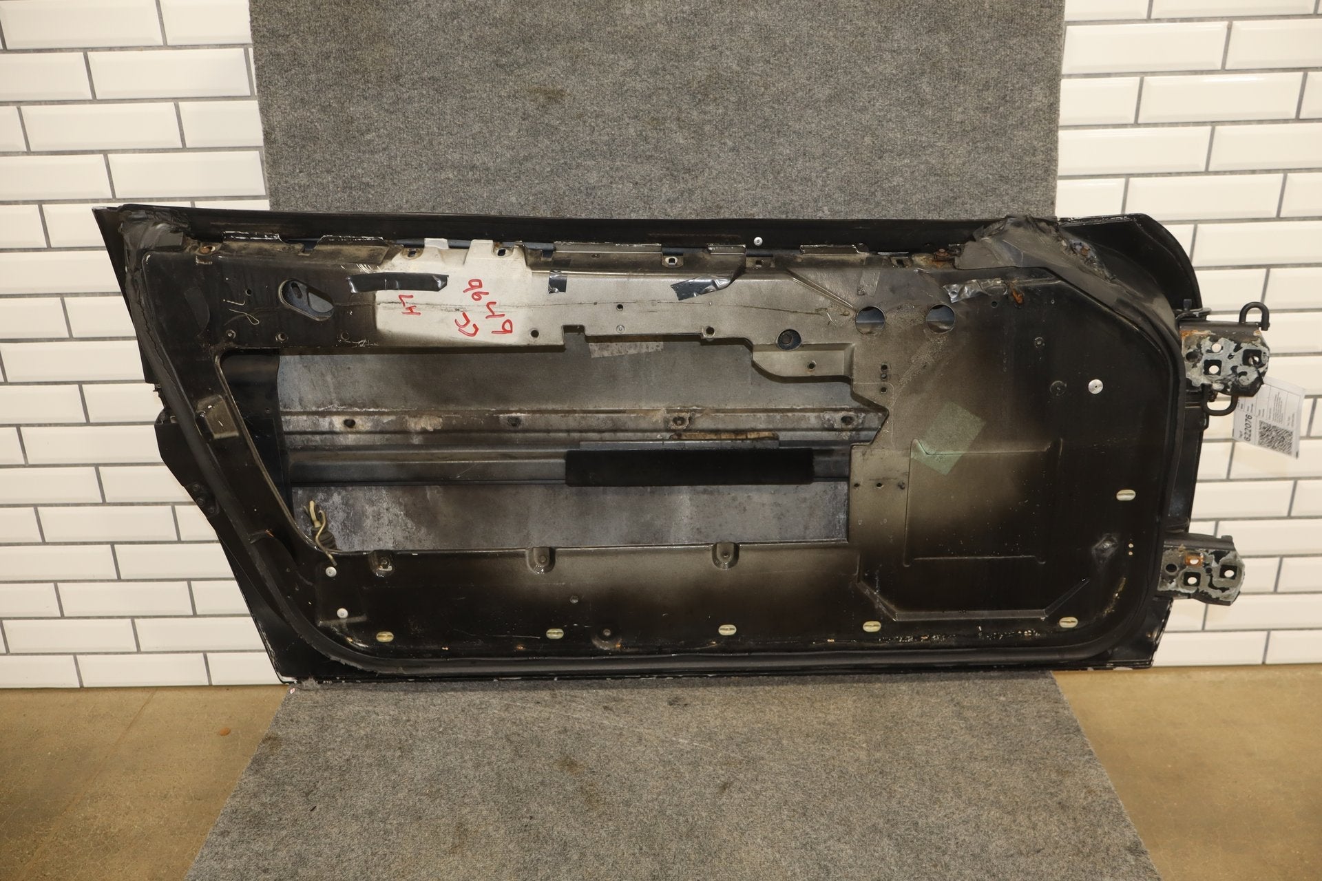 1984-1996 Chevrolet Corvette Convertible Left Front Door Black 41