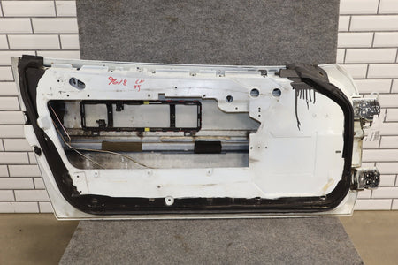 1984-1996 Chevrolet Corvette Left Front Door Artic White 10