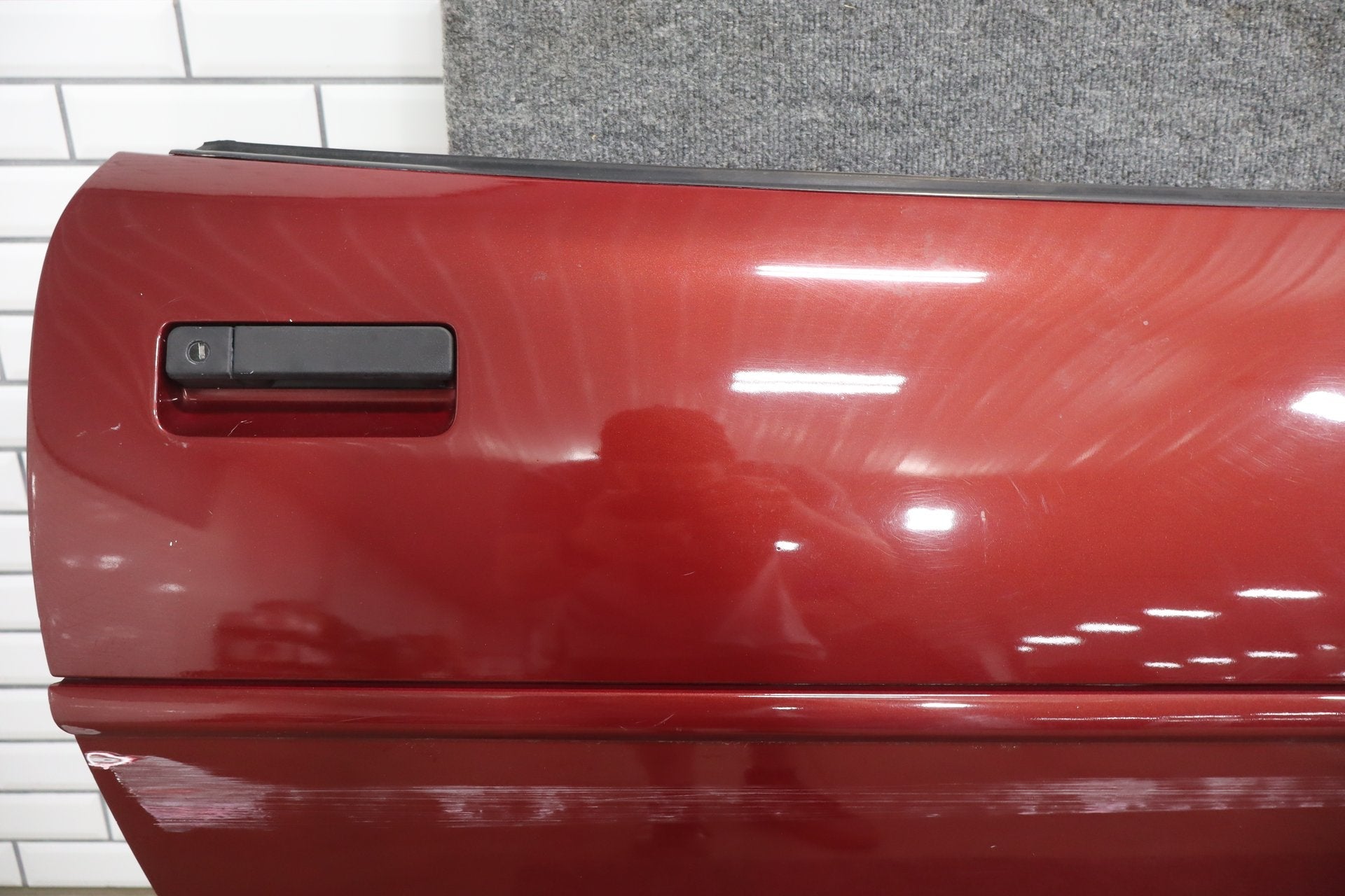 1984-1996 Chevrolet Corvette Right Front Door Dark Red 75