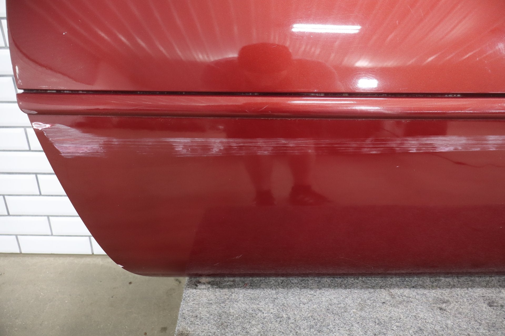 1984-1996 Chevrolet Corvette Right Front Door Dark Red 75