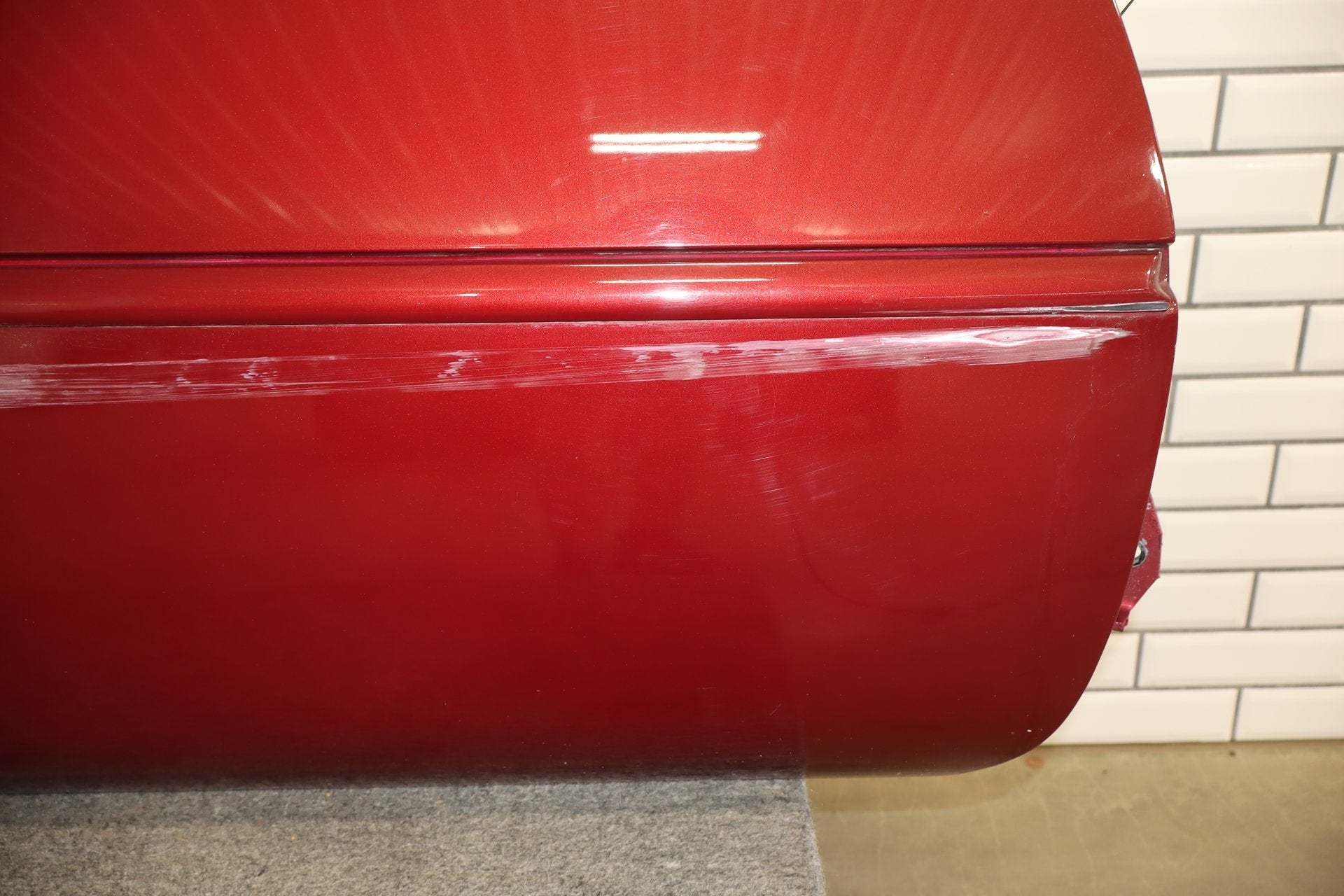 1984-1996 Chevrolet Corvette Right Front Door Dark Red 75