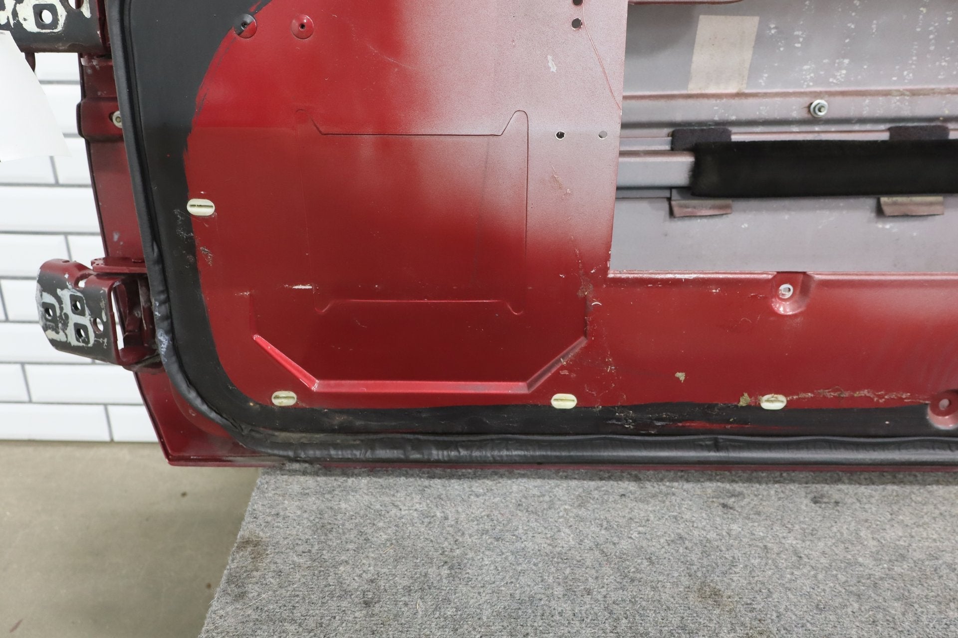 1984-1996 Chevrolet Corvette Right Front Door Dark Red 75