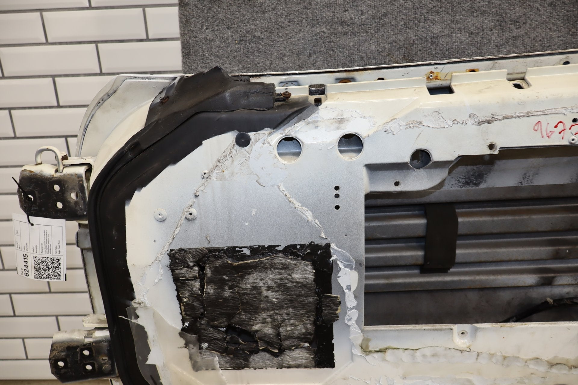 1984-1996 Chevrolet Corvette Right Front Door White 10