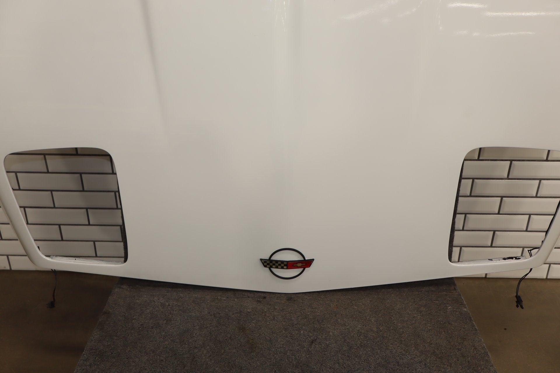 1984 Chevrolet Corvette C4 Hood Panel White 10