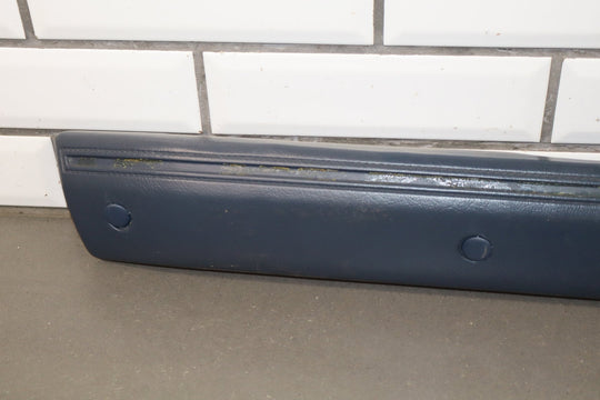 1984 Nissan 300ZX 2+2 Left Front Interior Trim Panel Blue