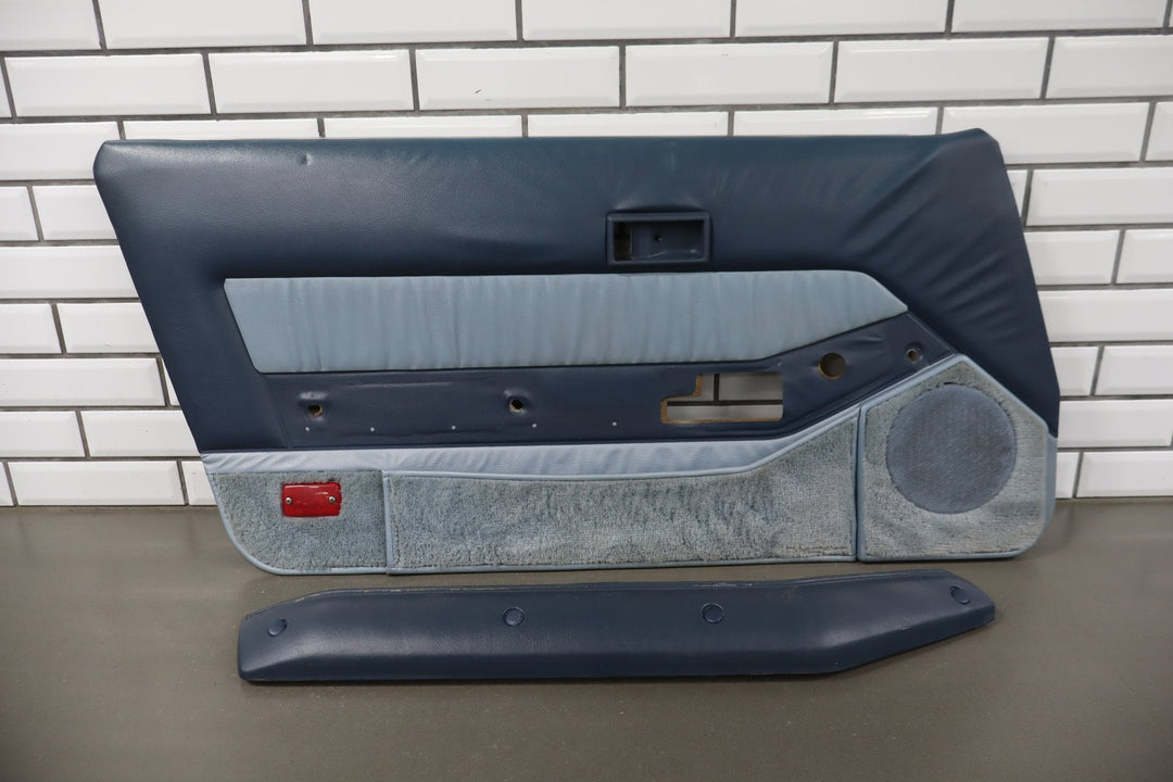 1984 Nissan 300ZX 2+2 Left Front Interior Trim Panel Blue