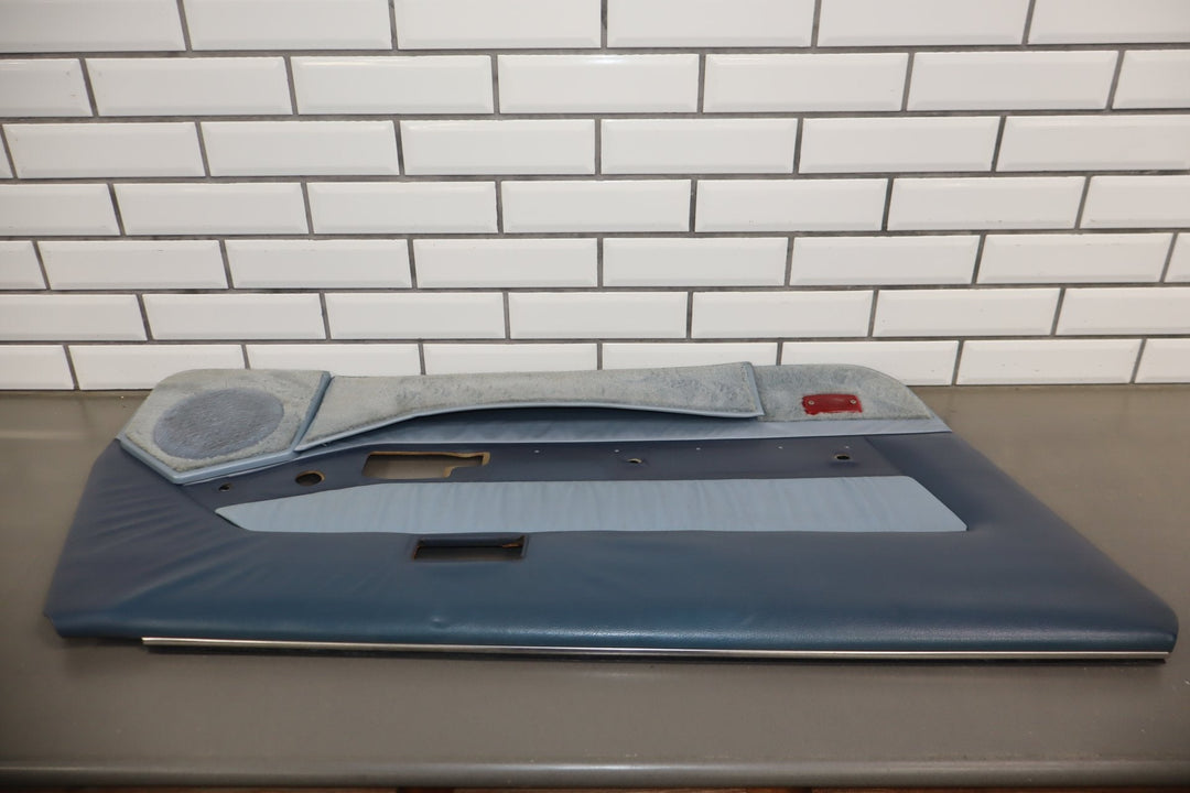 1984 Nissan 300ZX 2+2 Left Front Interior Trim Panel Blue