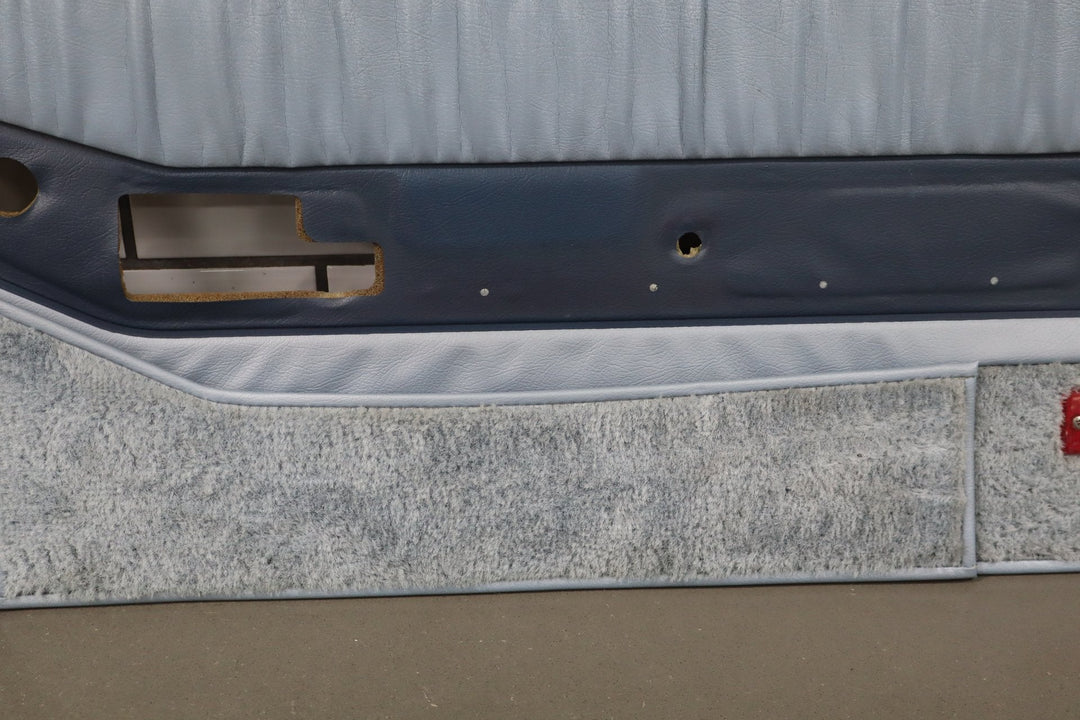 1984 Nissan 300ZX 2+2 Right Front Interior Trim Panel Blue