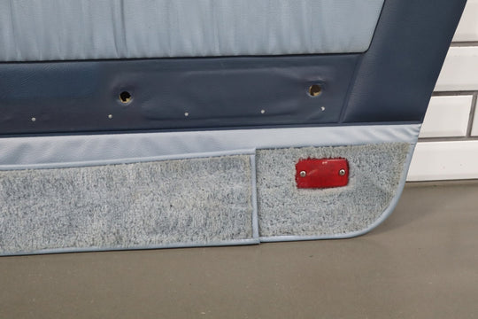 1984 Nissan 300ZX 2+2 Right Front Interior Trim Panel Blue