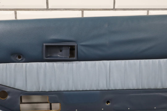 1984 Nissan 300ZX 2+2 Right Front Interior Trim Panel Blue