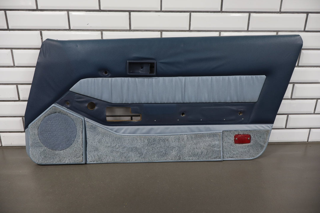 1984 Nissan 300ZX 2+2 Right Front Interior Trim Panel Blue