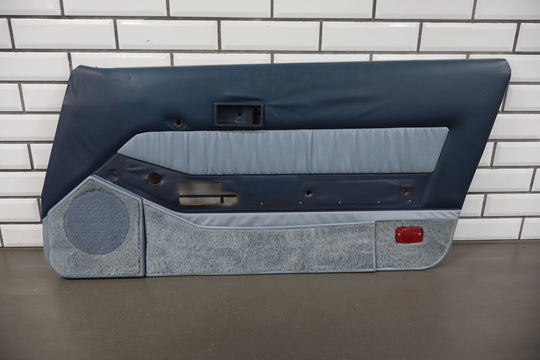 1984 Nissan 300ZX 2+2 Right Front Interior Trim Panel Blue